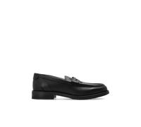 AllSaints - Mocassins en cuir Bloom - Homme - Chaussures - Noir - Taille: 41 EU