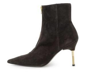 AllSaints Natasha Suede Boot Bitter Brown Taille: 40 | Bottes Outlet | Femme | Marron