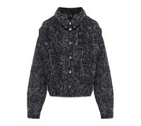 AllSaints - Nicky Denim Jacket - Femme - Vestes - Noir - Taille: 42 FR