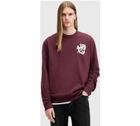AllSaints Orlando Crew Mars Red Taille: L | Pulls Outlet | Homme | Rouge