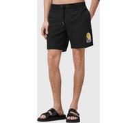 AllSaints Party Wave Swimshort Jet Black Taille: M | Shorts de Sport Outlet | Homme | Le Noir