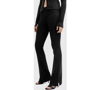 AllSaints Peaches Trouser Black Taille: L | Évasés pantalons Outlet | Femme | Le Noir