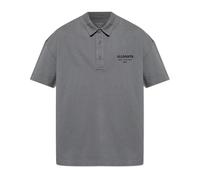 AllSaints - Polo Xander - Homme - Tops - Gris - Taille: XL