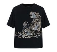 AllSaints - Pounce Lisa T-Shirt - Femme - Tops - Noir - Taille: 36 FR