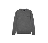 AllSaints Mode Merino Crew Pull-Over, Gris (Monument), L Mens