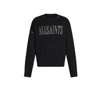 AllSaints Pull-over noir / blanc, Taille L