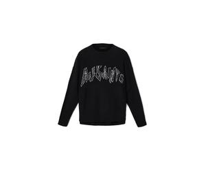 AllSaints Pull-over 'ZINC' noir / blanc, Taille S