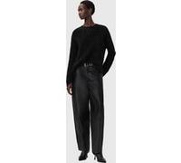 AllSaints Rebel Crew Neck Black Taille: L | Pulls en Maille Outlet | Femme | Le Noir
