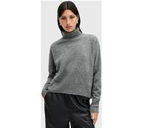 AllSaints Rebel Roll Neck Grey Melange Taille: L | Pulls tricotés Outlet | Femme | Gris