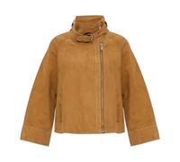 AllSaints - Rhodes Suede Jacket - Femme - Vestes - Brun - Taille: 42 FR
