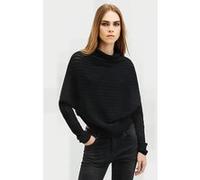 AllSaints Ridley Ladder Jumper Black Taille: L | Pulls en Maille Outlet | Femme | Le Noir