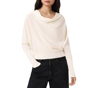 Allsaints Ridley M Crop Jumper Pull, Blanc de la Craie, XS Womens