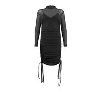 AllSaints Robe 'ADARA' noir / noir chiné, Taille 36