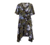 AllSaints Robe 'MEAGAN' opal / bleu clair / vert foncé / noir, Taille 34