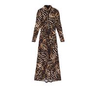 AllSaints Robe 'Mina' marron / cappuccino / noir, Taille 34