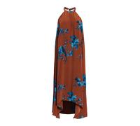 AllSaints Robe 'MYSTI IONA' marine / azur / rouge rouille, Taille 34