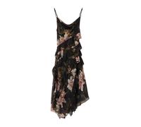 AllSaints Robe 'RUTH' nude / cognac / mauve / noir, Taille 36