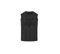AllSaints Robe 'WILD BROOKE' gris foncé / noir, Taille 34