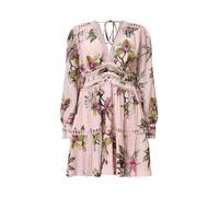 AllSaints Robe 'XANTHE' vert / olive / violet / rose ancienne, Taille 40