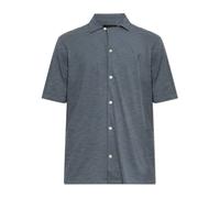 AllSaints - Robson Chemise Manches Courtes - Homme - Chemises - Bleu - Taille: XL