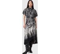AllSaints Rosie Dress Harmony Black Taille: 10 | Robes midi Outlet | Femme | Le Noir
