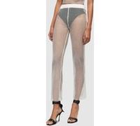 AllSaints Safi Sparkle Trouser Silver Taille: 16 | Évasés pantalons Outlet | Femme | Gris