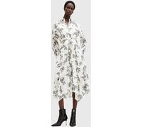 AllSaints Skye Dress Maria Off White Taille: 12 | Robes Chemises Outlet | Femme | Blanche