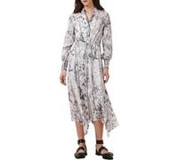 AllSaints Skylar Maxi Dress Rise Ecru White Taille: 12 | Robes Outlet | Femme | Marron