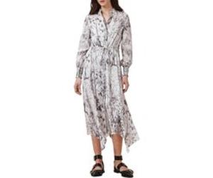 AllSaints Skylar Maxi Dress Rise Ecru White Taille: 4 | Robes Outlet | Femme | Marron