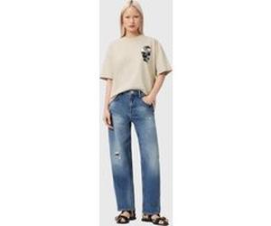 AllSaints Snakehead Etta Tee Almond White Taille: L | Chemises Outlet | Femme | Marron