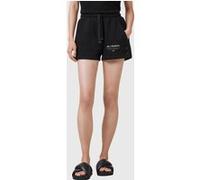 AllSaints Sorri Sweatshort Black Taille: M | Shorts de Sport Outlet | Femme | Le Noir