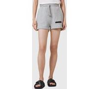 AllSaints Sorri Sweatshort Grey Marl Taille: L | Shorts de Sport Outlet | Femme | Gris