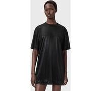 AllSaints Sparkle Tee Dress Black Taille: M | Robes Mini Outlet | Femme | Le Noir