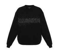 AllSaints - Sprinkle Oversized Etta SweaT-shirt - Femme - Sweatshirts et sweats à capuche - Noir - Taille: 36 FR