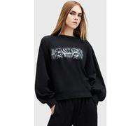 AllSaints Stare Cygni Sweat Black Taille: S | Pulls Outlet | Femme | Le Noir