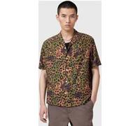 AllSaints Styx Leo Ss Shirt Military Green Taille: L | Casual chemises Outlet | Homme | Vert