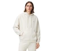 Allsaints Sweat à Capuche Asher OTH, Blanc Bouleau, M