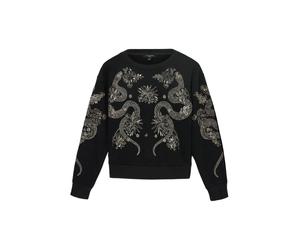 AllSaints Sweat-shirt 'CECILE PIPPA' or / noir, Taille XS