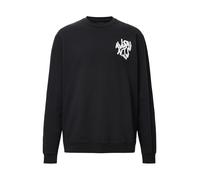 AllSaints Sweat-shirt noir / blanc, Taille M