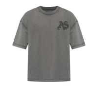 AllSaints - T-shirt Insignia - Homme - Tops - Gris - Taille: S