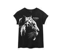 AllSaints T-shirt 'IVANA ANNA' noir / blanc, Taille M