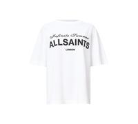 AllSaints T-shirt oversize 'AVRI' noir / blanc, Taille M