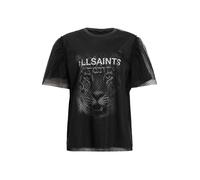 AllSaints T-shirt 'ROAR TOMMI' gris / noir / blanc cassé, Taille L