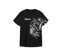 AllSaints T-shirt 'ZAYA' noir / blanc, Taille L