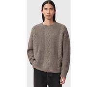 AllSaints Tenter Crew Fawn Brown Taille: S | Pulls Outlet | Homme | Marron
