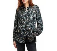 AllSaints Toni Caladesi Shirt Petrol Blue Taille: 2 | Chemisiers Outlet | Femme | Bleu