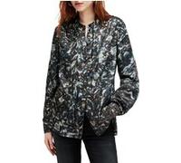 AllSaints Toni Caladesi Shirt Petrol Blue Taille: 4 | Chemisiers Outlet | Femme | Bleu