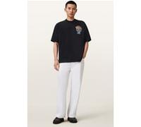 AllSaints Trance Ss Crew Washed Black Taille: XS | T-Shirts Outlet | Homme | Le Noir