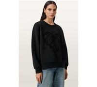 AllSaints Trip Piper Sweat Black Taille: XS | Pulls Outlet | Femme | Le Noir