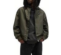 AllSaints Underground Bomber Dull Khaki Green Taille: XL | Blousons d'aviateurs Outlet | Homme | Marron